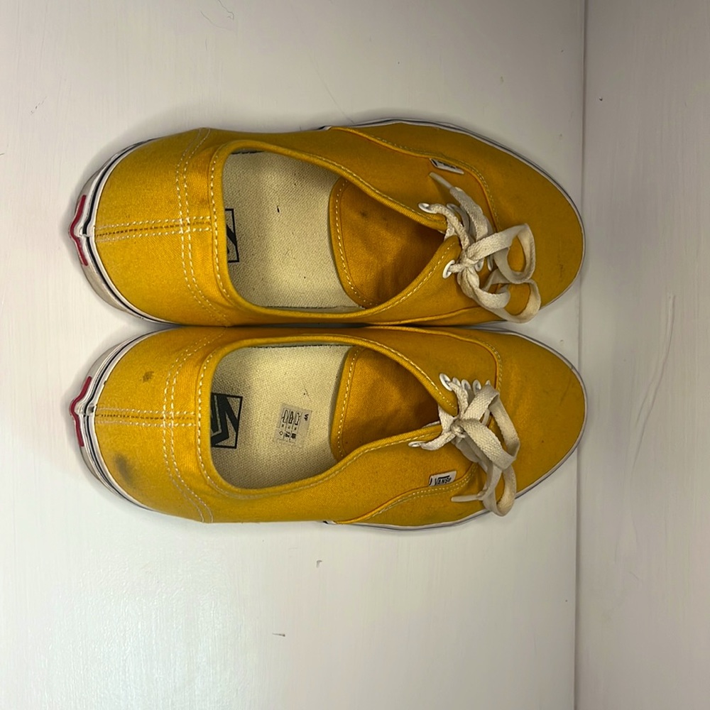 Size 13 Van era canvas yellow - Picture 3 of 5